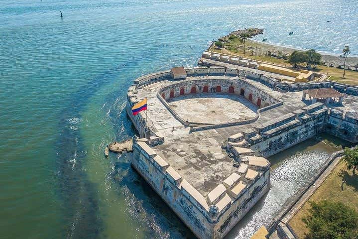 Bird's eye view of Fort San Fernando