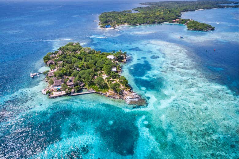 Las islas del Rosario son un paraíso del Caribe colombiano