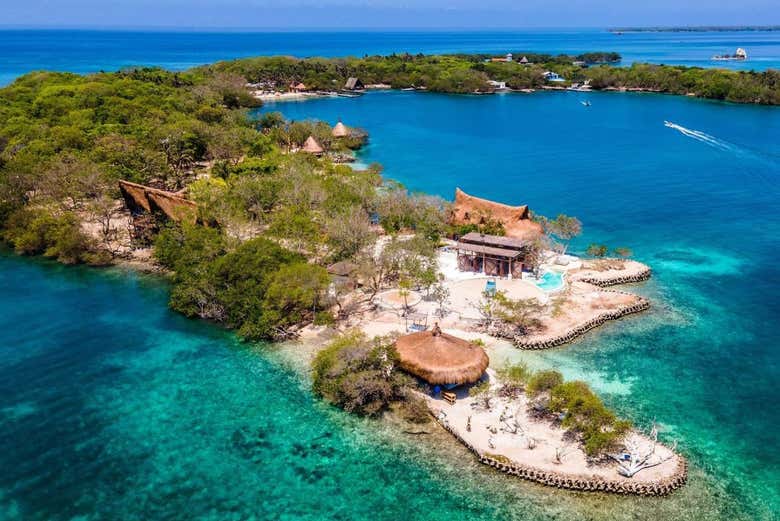 Panorâmica do beach club