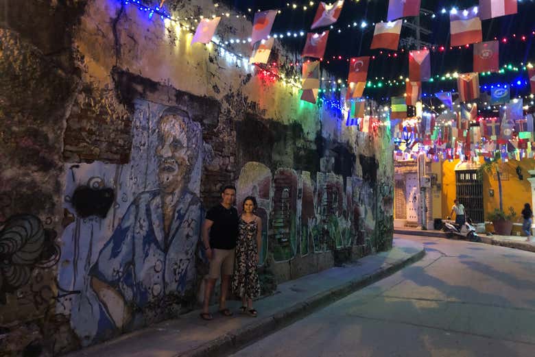 A couple enjoying their time together