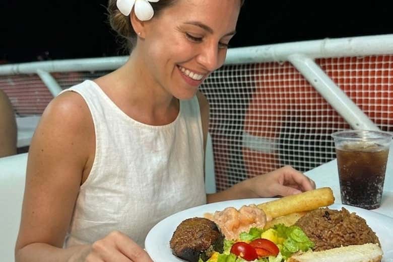 Podréis cenar a bordo