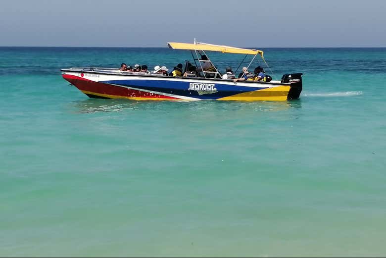 Our boat for the lesson