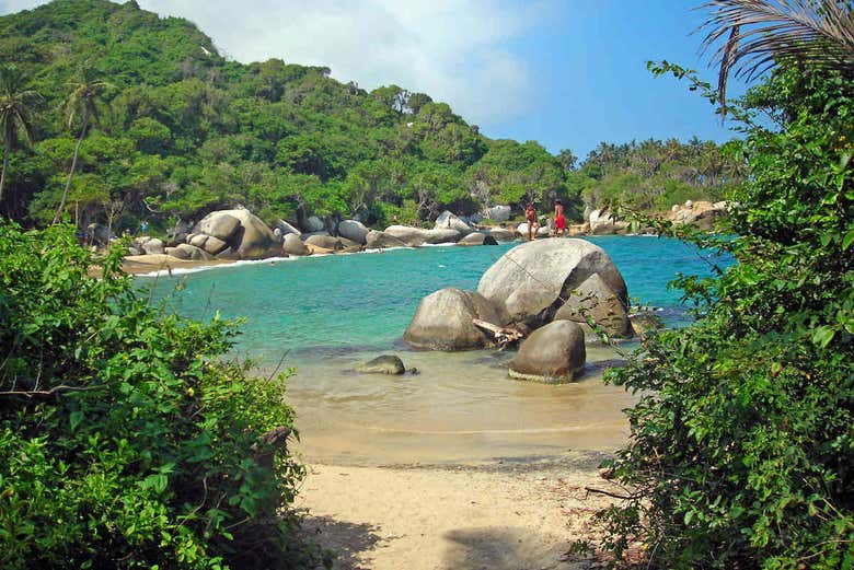 Paradise beach in Taryona Park