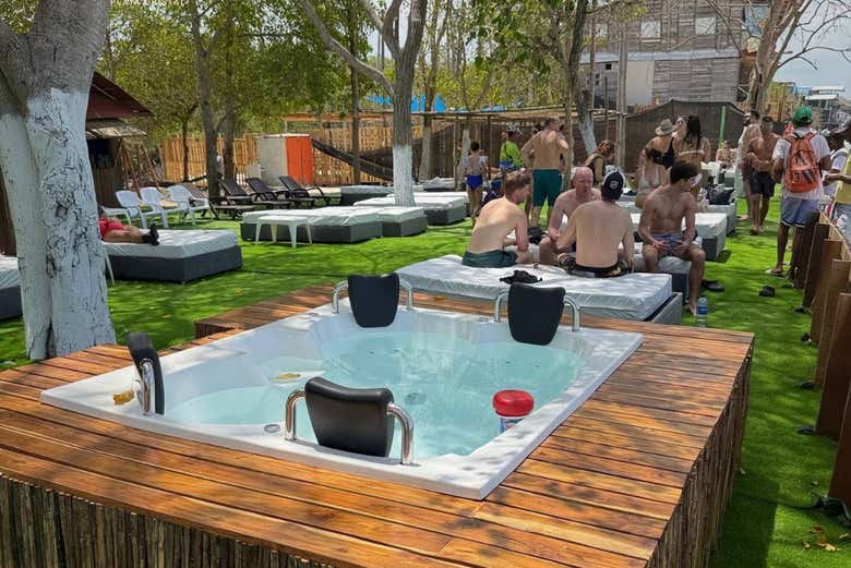 Take a dip in the pool