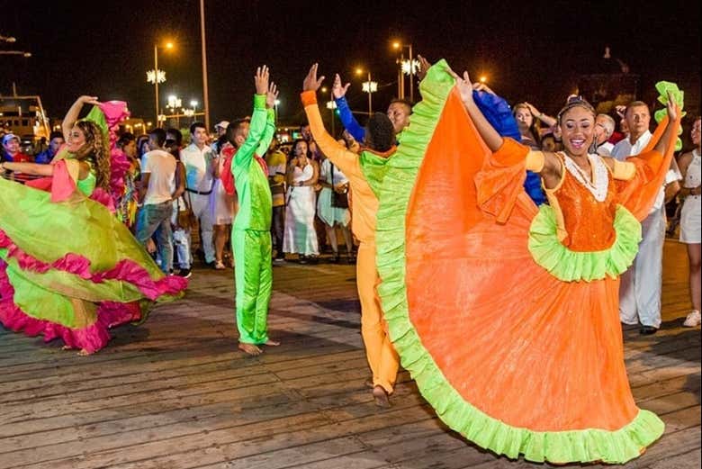 See the Caribbean dancers
