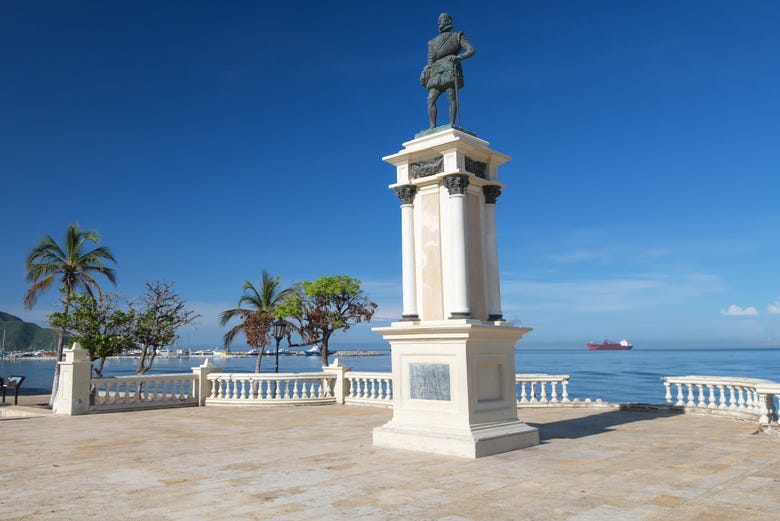 Monumento a Rodrigo de Bastidas, a Santa Marta