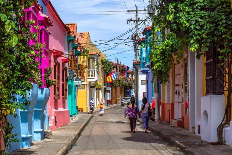 Recorriendo las calles del barrio de San Diego