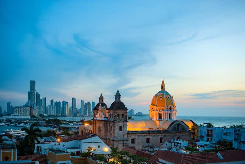 Skyline de Cartagena de Indias