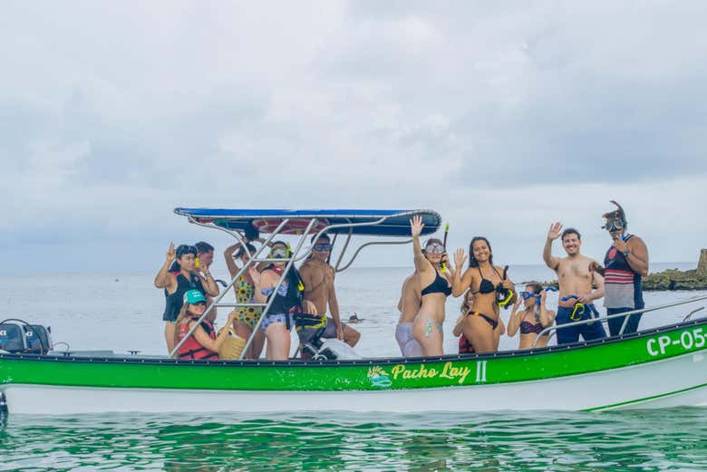 Barco para a atividade