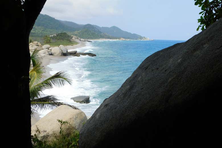 Una delle spiagge di Tayrona