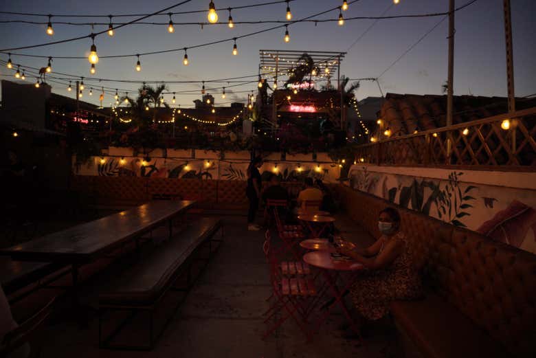 Cartagena de Indias al tramonto