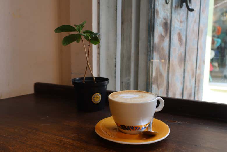 Tomaremos um delicioso café colombiano