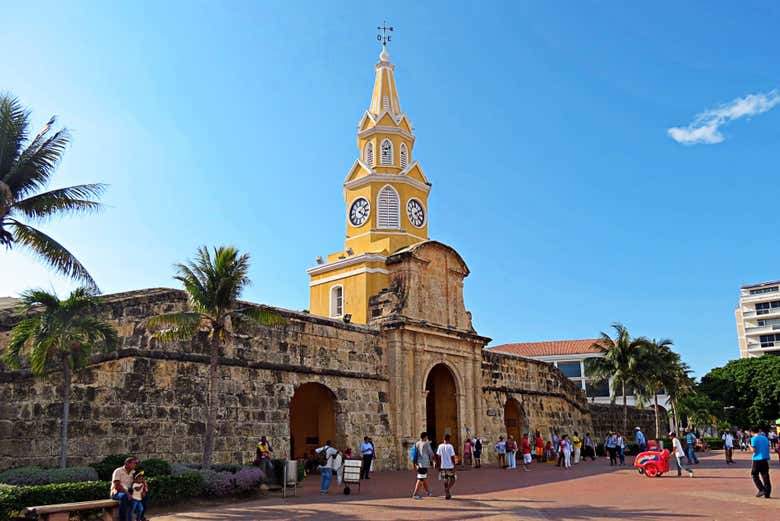 A Torre do Relógio, um dos símbolos mais importantes da cidade