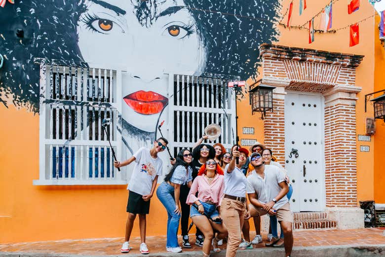 Tour of the Getsemaní neighborhood