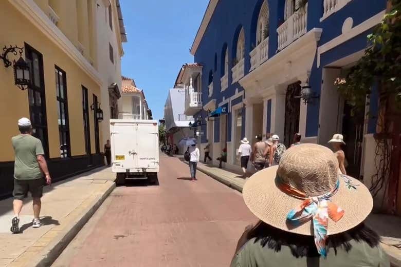 Caminhando pelas ruas de Getsemaní