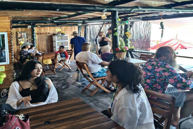 Pausa durnate la excursión