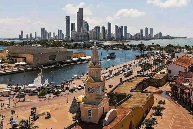 Vistas incríveis da cidade