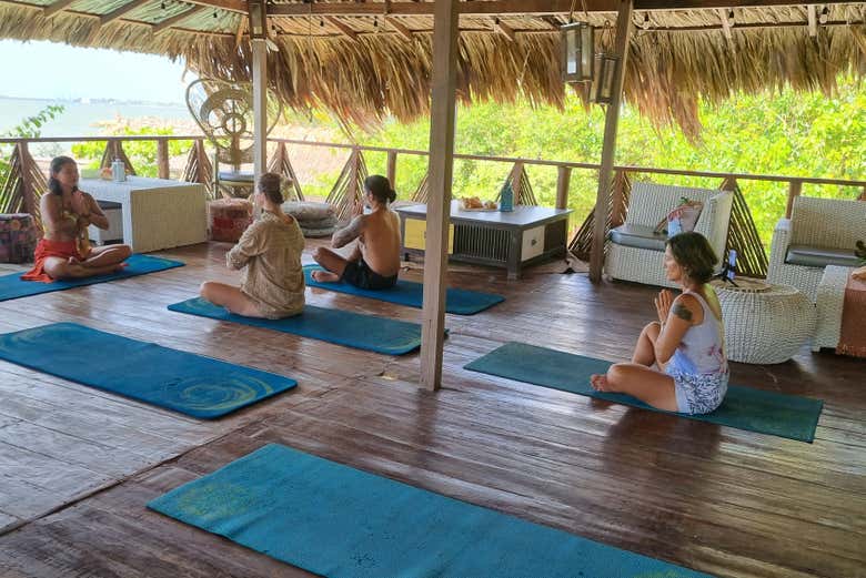 Sesión de Yoga para oxigenar mente y cuerpo