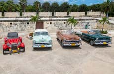 Sesión de fotos en coche clásico