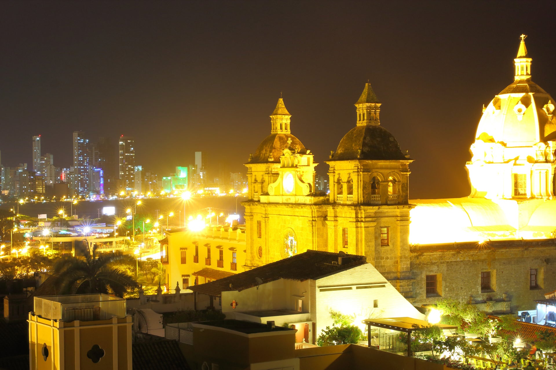 Tour pelos bares com terraço de Cartagena