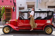 Tour privado en coche clásico por Cartagena de Indias