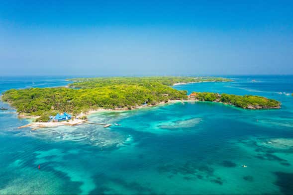 Transporte a las islas del Rosario y Playa Tranquila en lancha