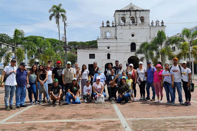Visitando o centro histórico de Cartago