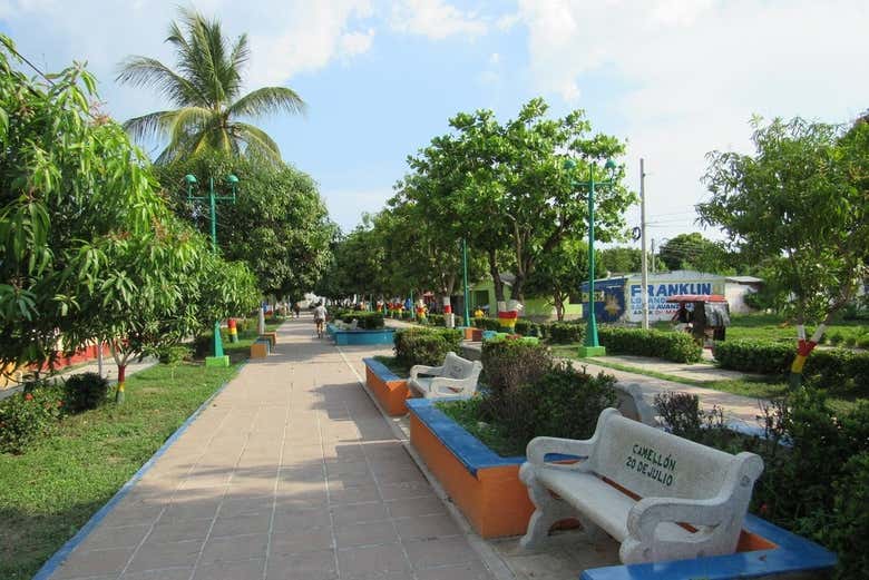 Paseando por las calles de Aracataca