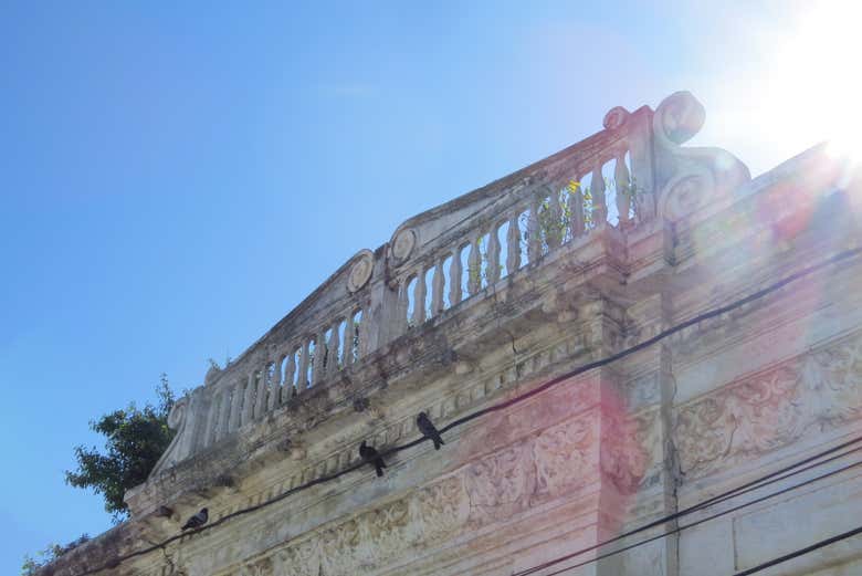 Fachada de la Casa del Diablo