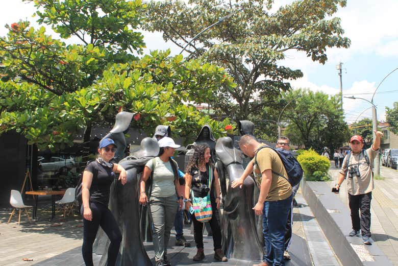 One of the stops on the private tour