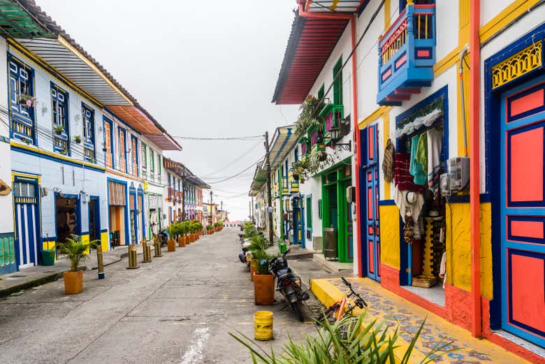 Strade coloniali del centro di Filandia