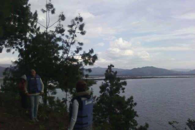 Avant de monter à bord du bateau 