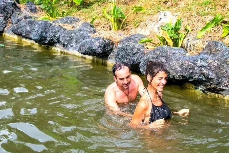 Relaxando na natureza