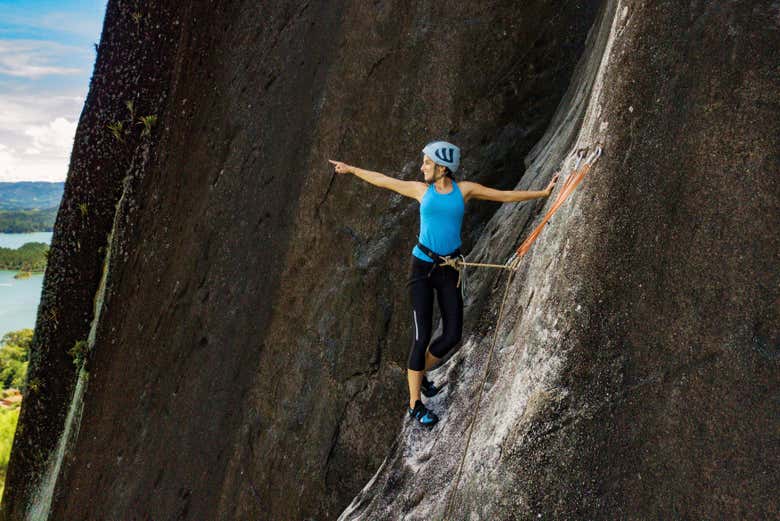 Una vista impressionante su Guatapé