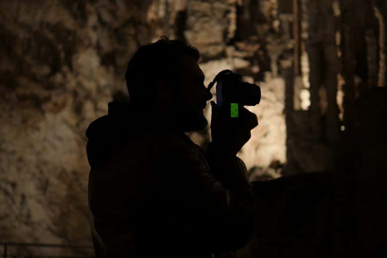 Fotografiando el interior de las cavernas