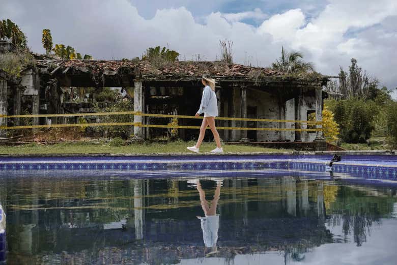 Recorriendo la finca La Manuela