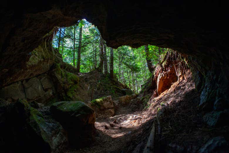 Ingresso della grotta