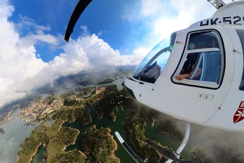 Disfrutaréis de una panorámica increíble a más de 500 metros