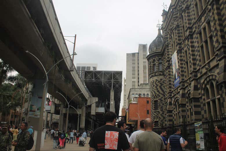 Passeando pelo centro de Medellín