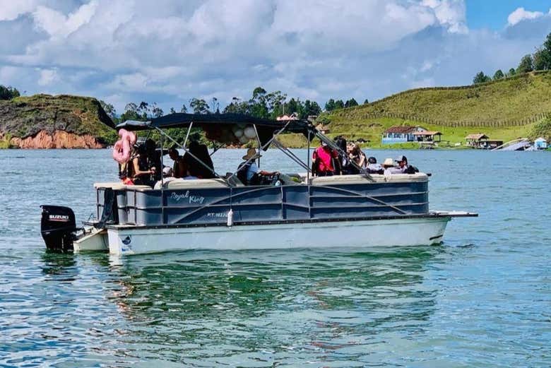 Enjoy a relaxing boat ride