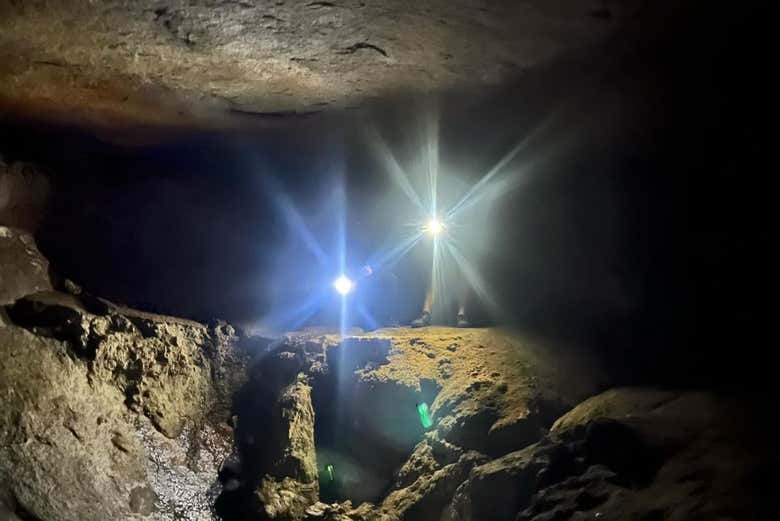 Esplorando le grotte