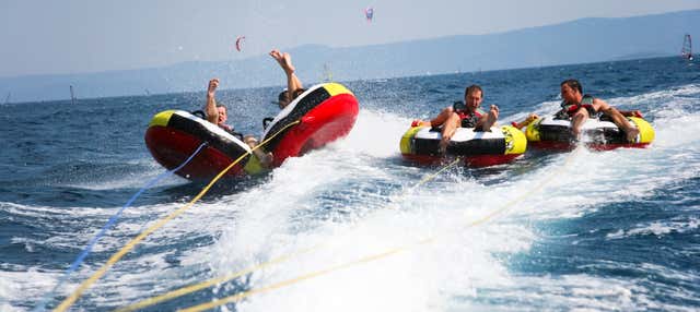 Tubing ou banana boat em San Rafael