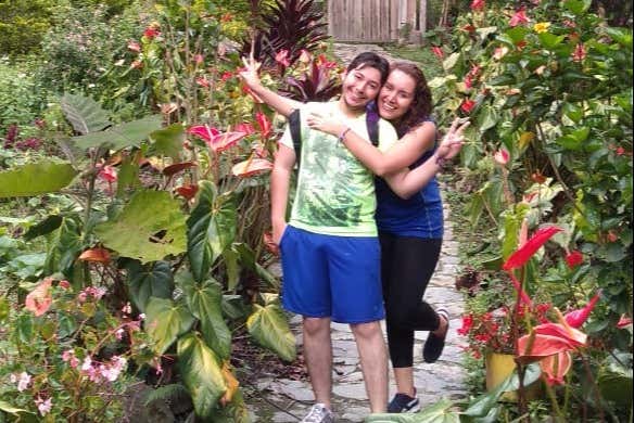 Sendero hacia la cascada del Secreto