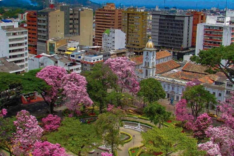 Ibagué desde las alturas 