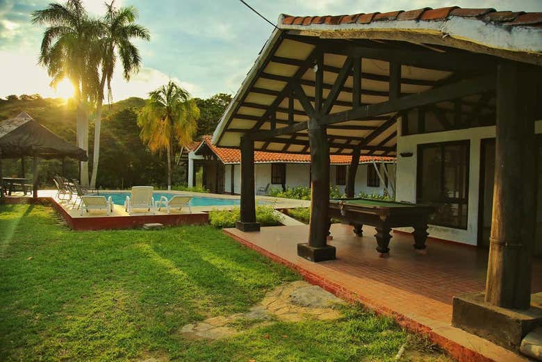 Instalaciones del parque ecológico