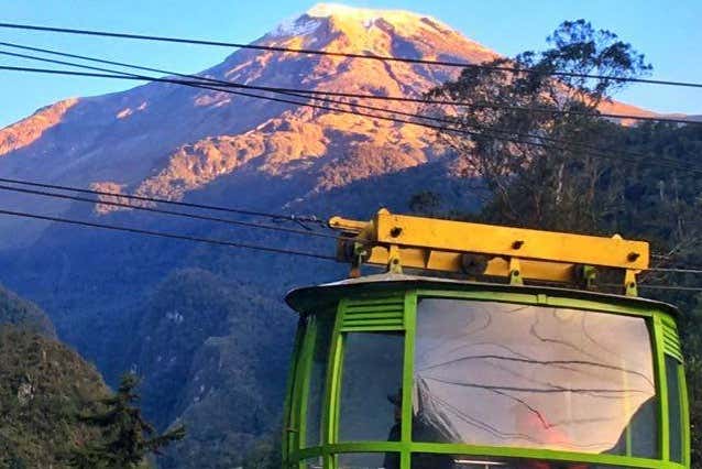 Passeio de teleférico