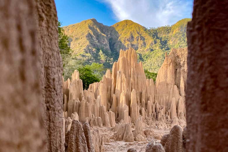 Check out the recreation of the desert of Macondo