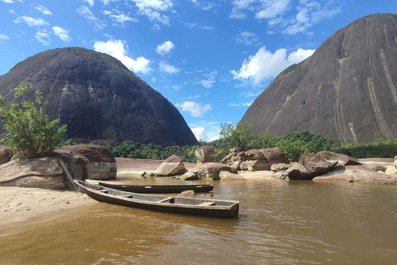 Precioso paisaje del Orinoco