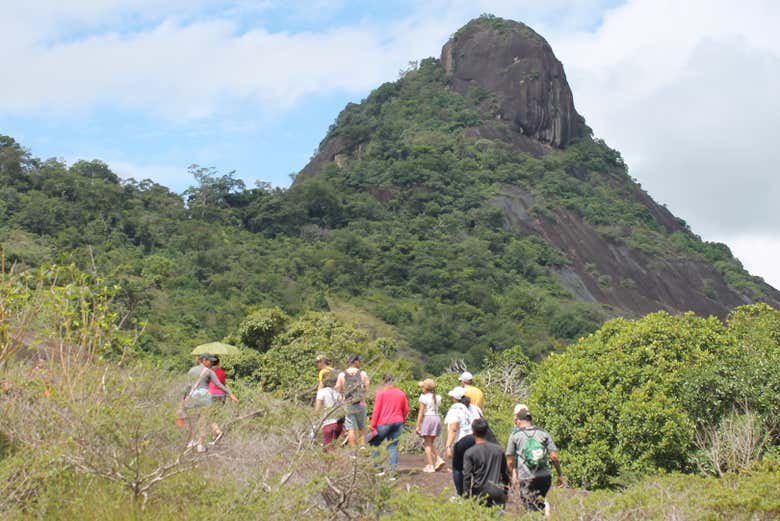 Ascendiendo al Cerro Mavicure