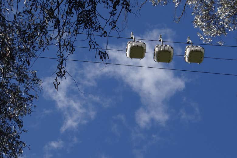 Teleférico del santuario de Las Lajas